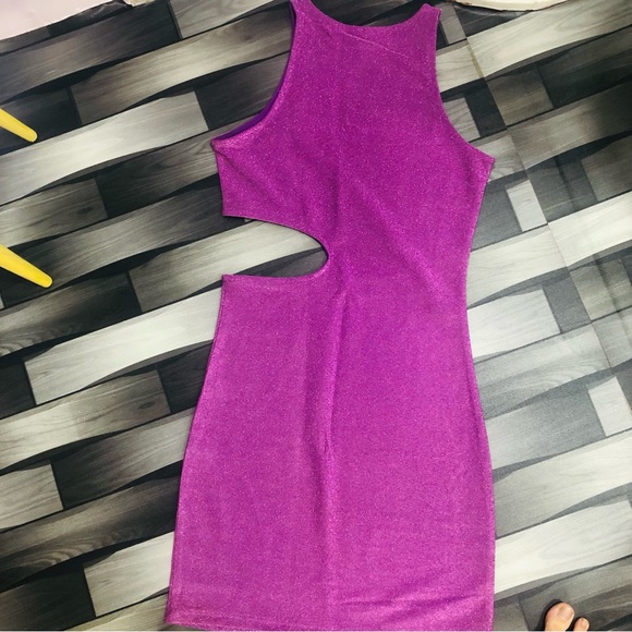 H&M glitter bodycon cut out dress - Picture 11 of 16